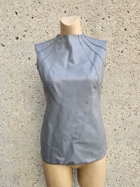 Bailey 44  Gray Sleeveless Shell Top